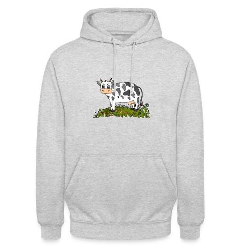 La Vache Stylée - Sweat-shirt à capuche unisexe