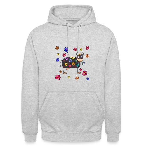 La Vache Stylée - Sweat-shirt à capuche unisexe