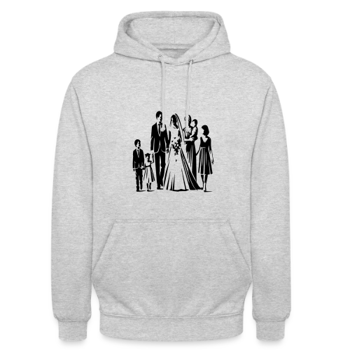 Mariage et Fête - Sweat-shirt à capuche unisexe