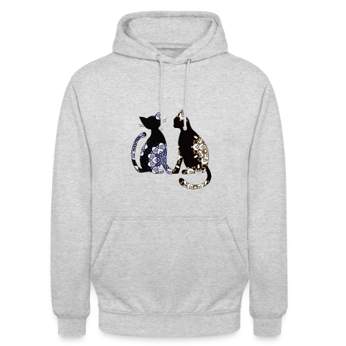 Passion Chat - Sweat-shirt à capuche unisexe