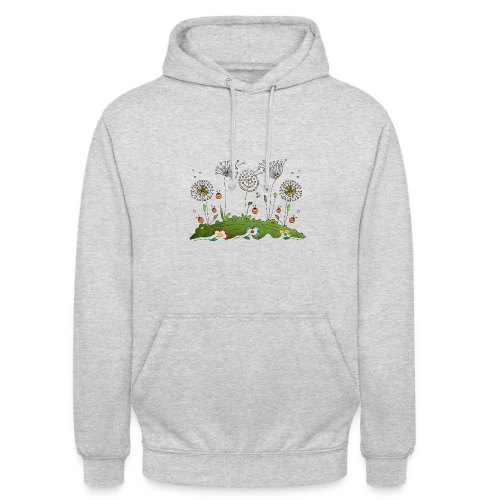 Éclat Floral - Sweat-shirt à capuche unisexe