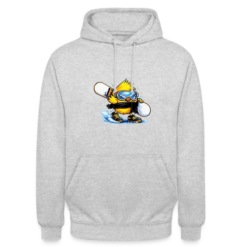 T-shirt Snowboardeur Déglingué - Sweat-shirt à capuche unisexe