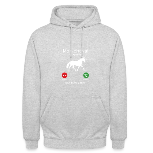 Mon Cheval M'appelle - Sweat-shirt à capuche unisexe