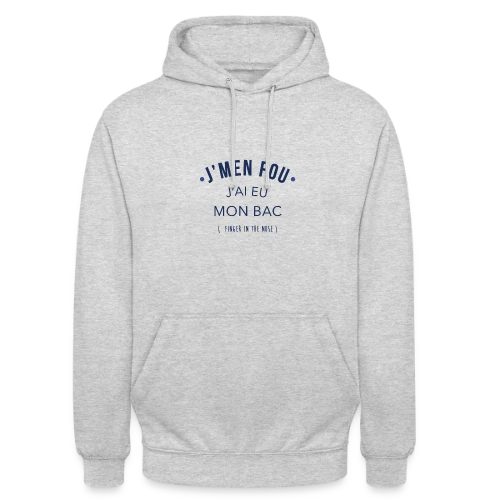Diplômé du Bac : Mission Accomplie ! - Sweat-shirt à capuche unisexe