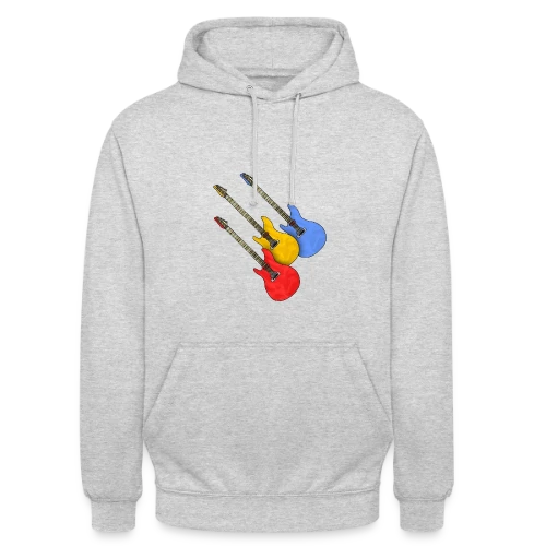 Passion Guitare - Sweat-shirt à capuche unisexe