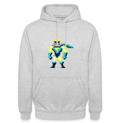 Super-Héros Pixel Franck - Sweat-shirt à capuche unisexe