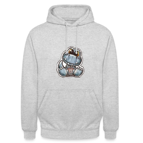 P'tit Dino Mignon - Sweat-shirt à capuche unisexe