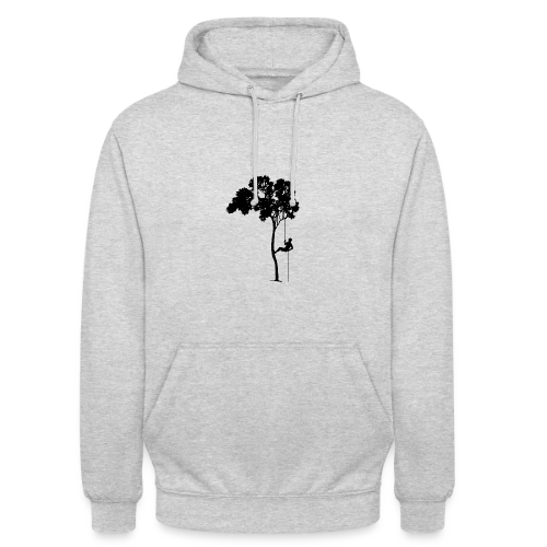 T-shirt Passion Grimpeur d'Arbre & Abseil - Sweat-shirt à capuche unisexe