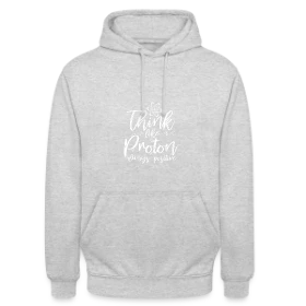 Maquette de Sweat-shirt à capuche unisexe - Esprit Scientifique à imprimer et personnaliser