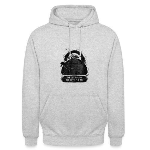 L'Ironie du Chat - Sweat-shirt à capuche unisexe