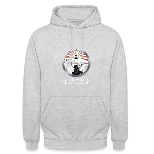 Phare d'Ar Men Breton - Sweat-shirt à capuche unisexe