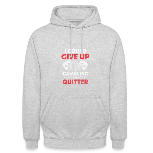 Maître du Skat et du Poker - Sweat-shirt à capuche unisexe