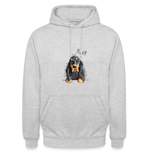 Gordon Setter Rigolo Style BD - Sweat-shirt à capuche unisexe
