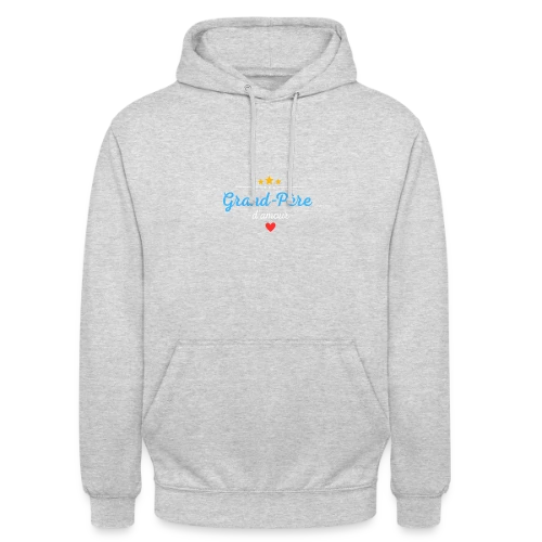 Grand-Père d'Amour : Personnalisé avec Noms des Petits-Enfants - Sweat-shirt à capuche unisexe