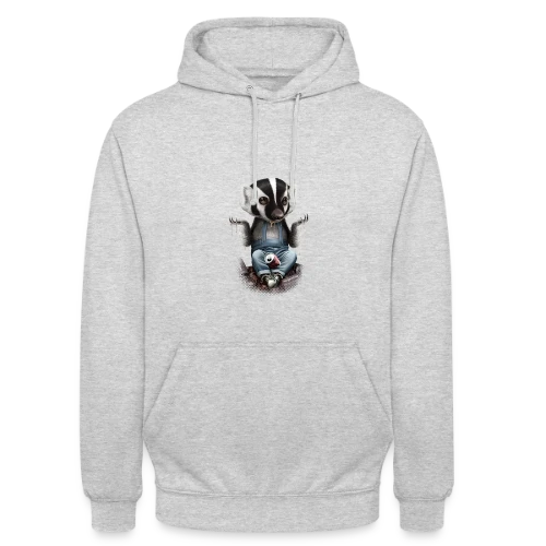 Je m'en fiche, Blaireau Rusé - Sweat-shirt à capuche unisexe