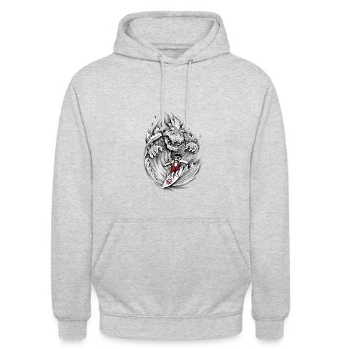 Mario, le Surfeur de Bowser - Sweat-shirt à capuche unisexe
