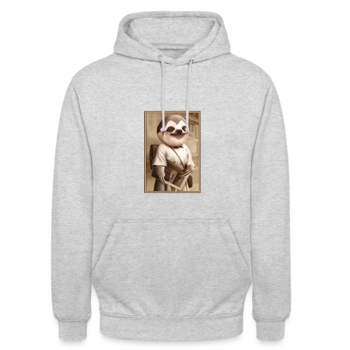 Le Paresseux Écolier - Sweat-shirt à capuche unisexe