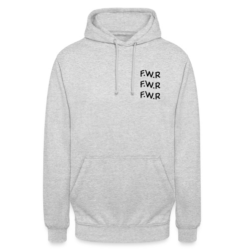 FWR 3x - Sweat-shirt à capuche unisexe