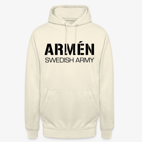 ARMÉN -Swedish Army - Luvtröja unisex