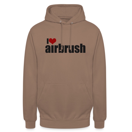 I Love airbrush - Unisex Hoodie