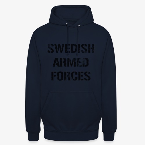 SWEDISH ARMED FORCES - Sliten - Luvtröja unisex
