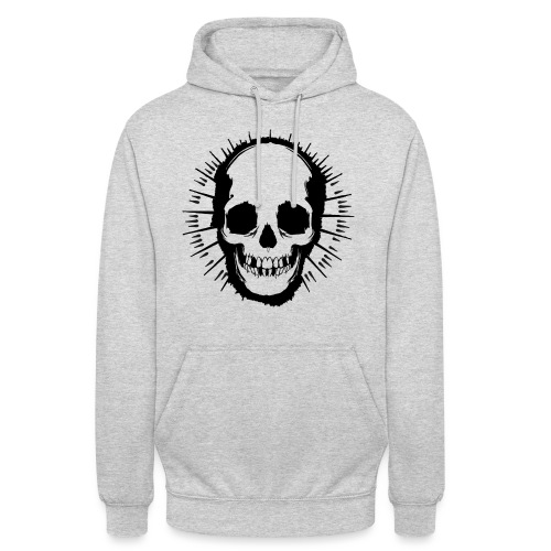 Skull & Bones No. 2 - schwarz/black - Unisex Hoodie