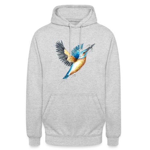 Kingfisher - In the middle of nature - Unisex Hoodie