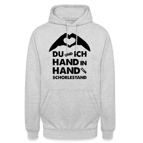 Hand in Hand zum Schorlestand / Gruppenshirt - Unisex Hoodie