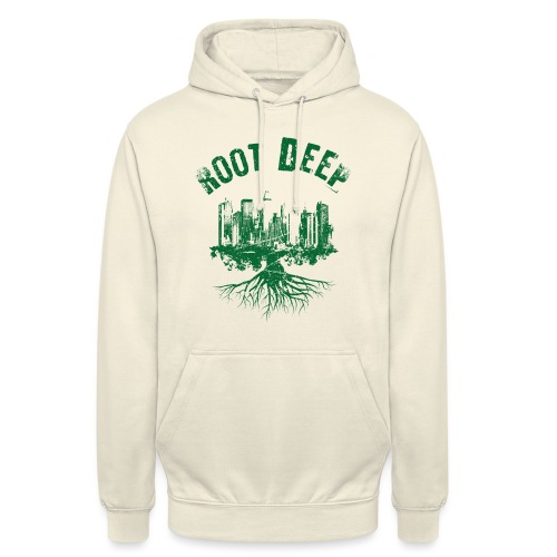 Root deep Urban grün - Unisex Hoodie
