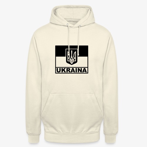 Ukraina Taktisk Flagga - Emblem - Luvtröja unisex
