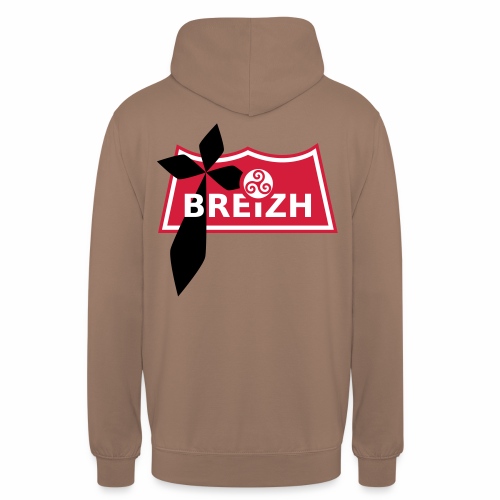 Breizh - Sweat-shirt à capuche unisexe