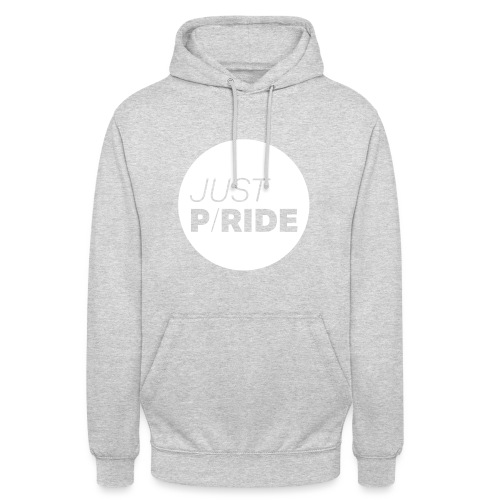 JUST P/RIDE - CYCLING PASSION by SPORTSKANONE - Unisex Hoodie