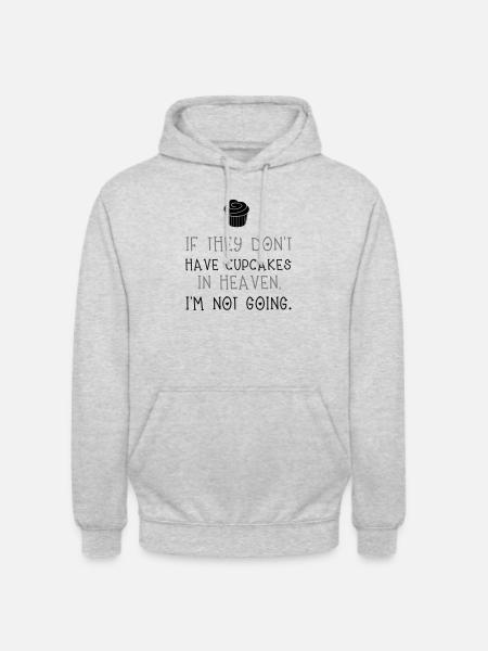 Cupcakes - Unisex Hoodie - light heather grey