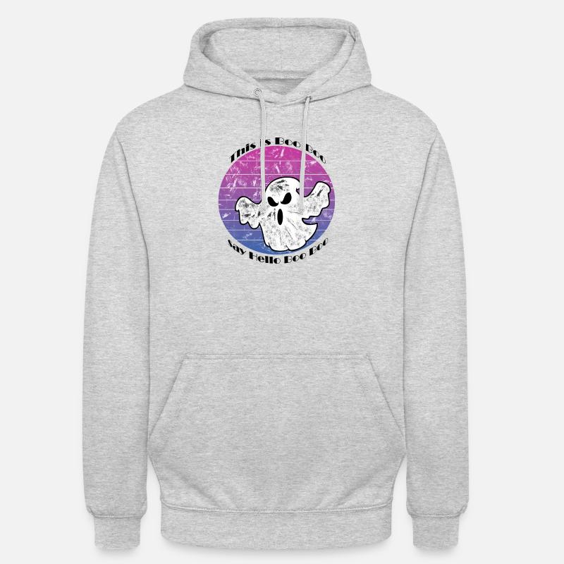 C’est Boo Boo - Sweat-shirt à capuche unisexe - gris clair chiné