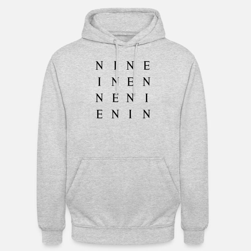 Neuf - Sweat-shirt à capuche unisexe - gris clair chiné