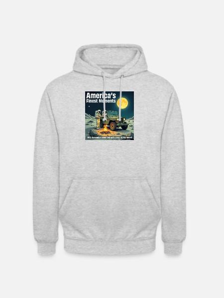 America’s Finest Moments - Unisex Hoodie - light heather grey