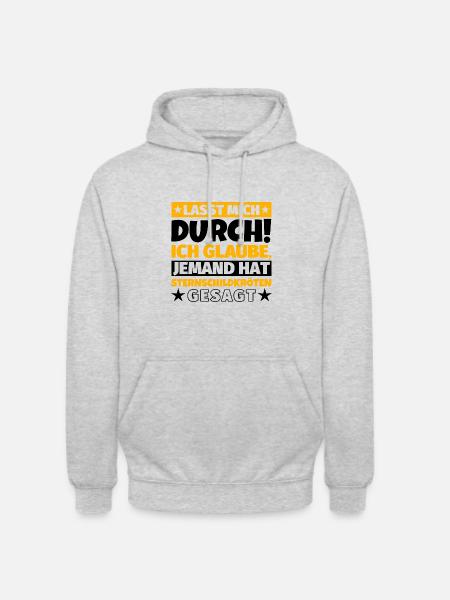 Sternschildkröten - Unisex Hoodie - Hellgrau meliert
