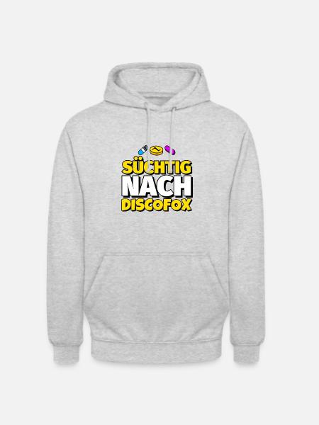 Discofox Tanz lustig Geschenk - Unisex Hoodie - Hellgrau meliert