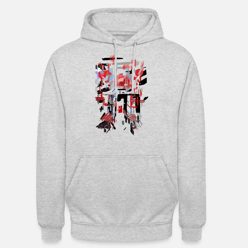 Architecture Pattern - Unisex Hoodie - light heather grey