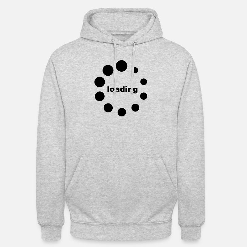 loading waiting thinking Beladung Preloader Tee Sweat-shirt à capuche unisexe