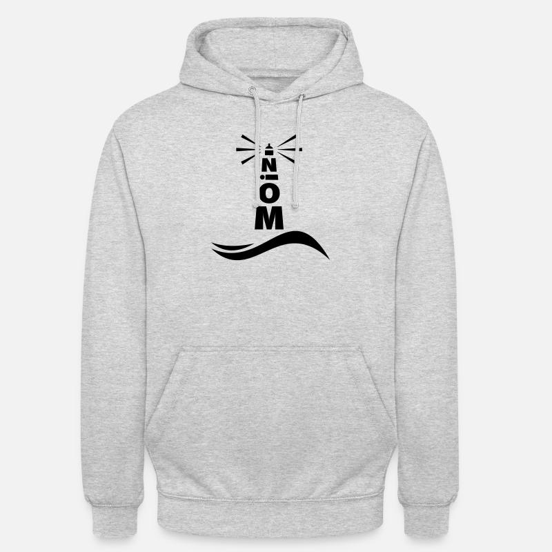 Mointurm - Unisex Hoodie - Hellgrau meliert
