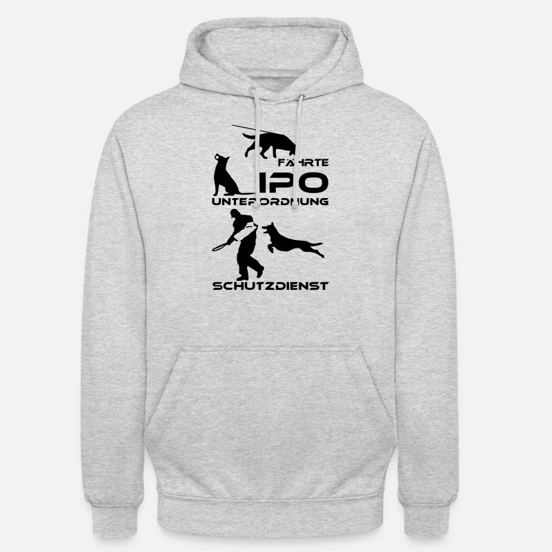 78 - IPO (ehemals VPG) - Unisex Hoodie - Hellgrau meliert