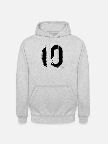 The ten - Unisex Hoodie - light heather grey