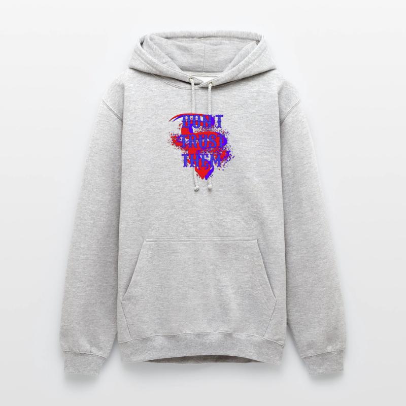 Don't Trust Them – Dark Statement Graphics Unisex Hoodie