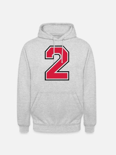2__f2 - Unisex Hoodie - Hellgrau meliert