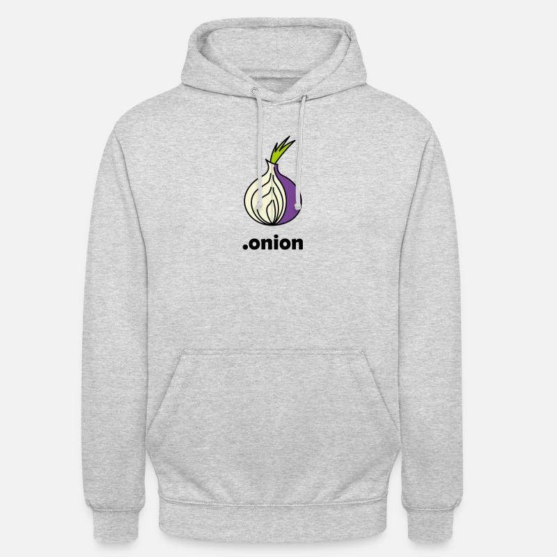 Oignon Oignon www.vincebee.de - Sweat-shirt à capuche unisexe - gris clair chiné