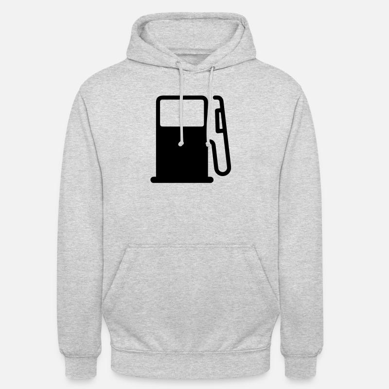 zapfsaeule - Unisex Hoodie - Hellgrau meliert