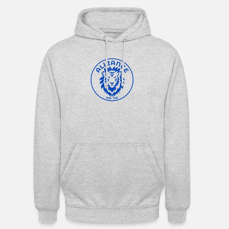 Wow! A clear commitment to the Alliance - Unisex Hoodie - light heather grey