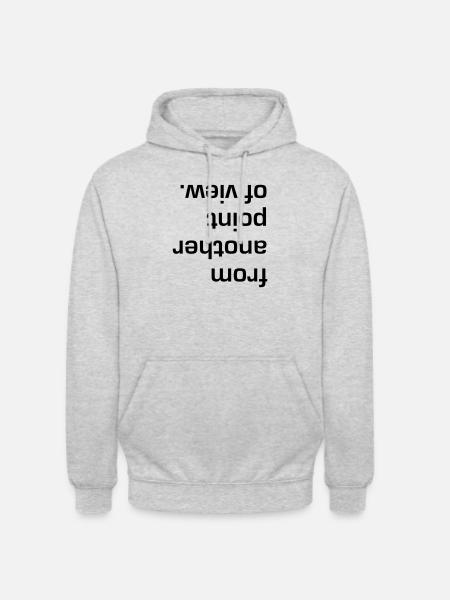 Another point of view. - Unisex Hoodie - Hellgrau meliert