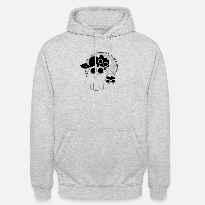 Süßes oder saures - Unisex Hoodie - Hellgrau meliert